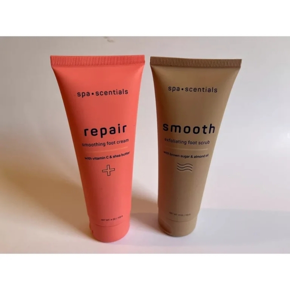 Spa Scentials Foot Cream and Scrub Set NWT - Picture 3 of 5